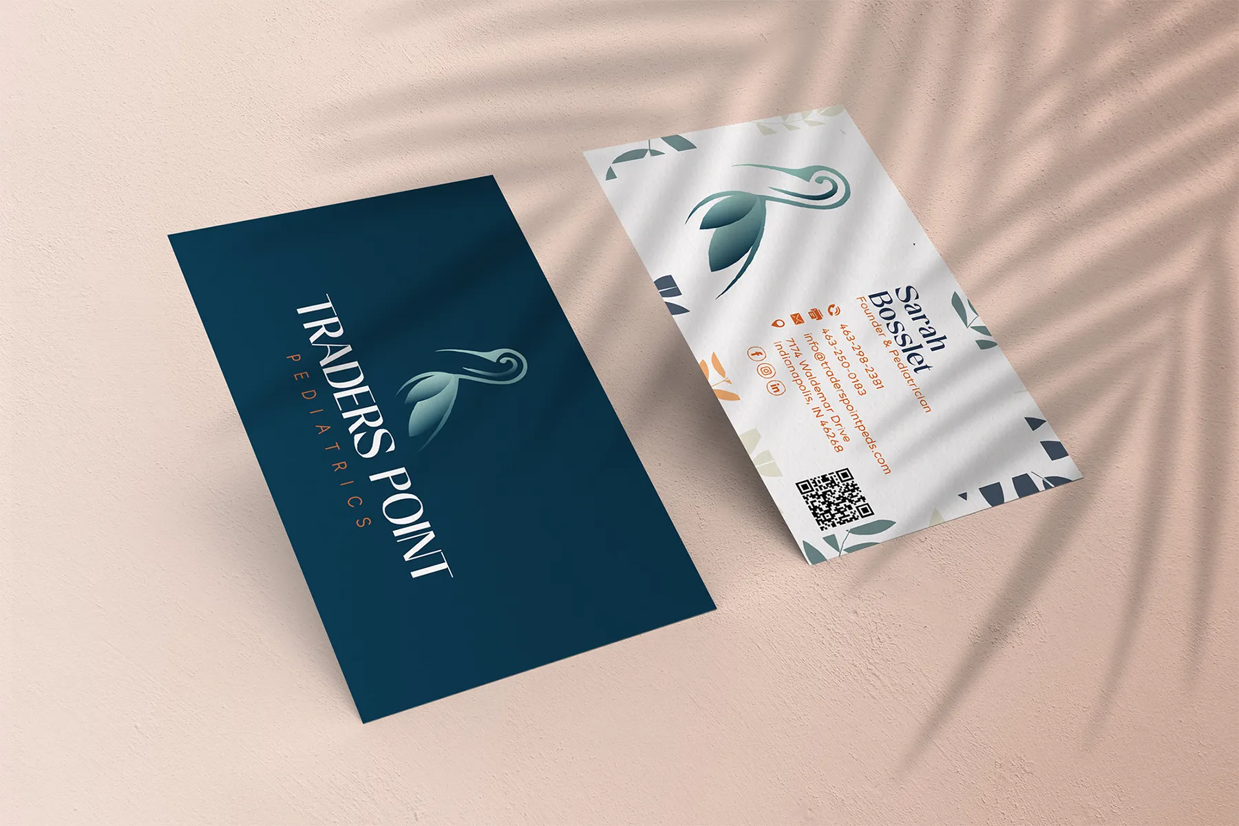 Traders Point Peds Business Cards