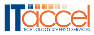 xITAccel logo with bold lettering and horizontal layout representing technology recruitment brand